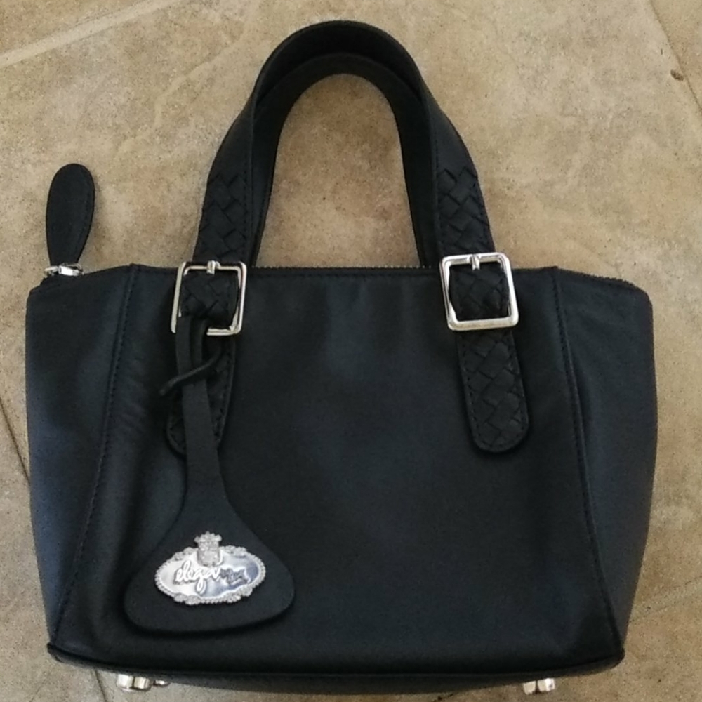 Italian Brand Eleganza Small Leather Bag